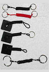 2 inch tethers to attach your items to bins or counters.