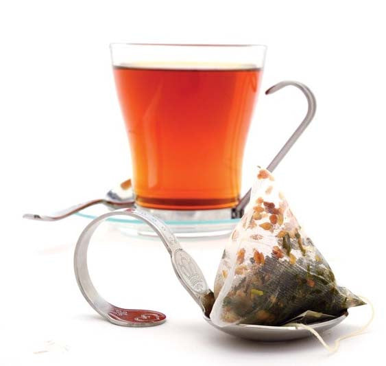Norpro 5644D stainless steel tea bag rest spoon.