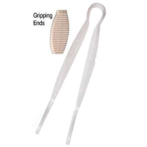 clear tongs. 6-inch clear acrylic tongs. CandyBuffetScoops.com