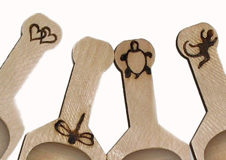 Candy Scoops with designs.