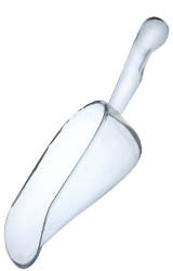 Acrylic Clear 3 oz. Scoopers. CandyBuffetScoops.com