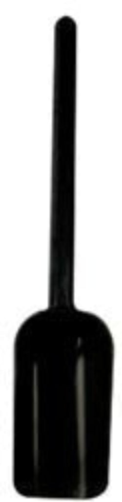 White, red, black or frost plastic candy scoops with long handle to keep fingers away from the candy.