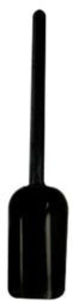 White, red, black or frost plastic candy scoops with long handle to keep fingers away from the candy.