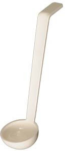 White candy ladle. 6 inch. CandyBuffetScoops.com